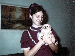 Becky Dorrough; Taffy dog